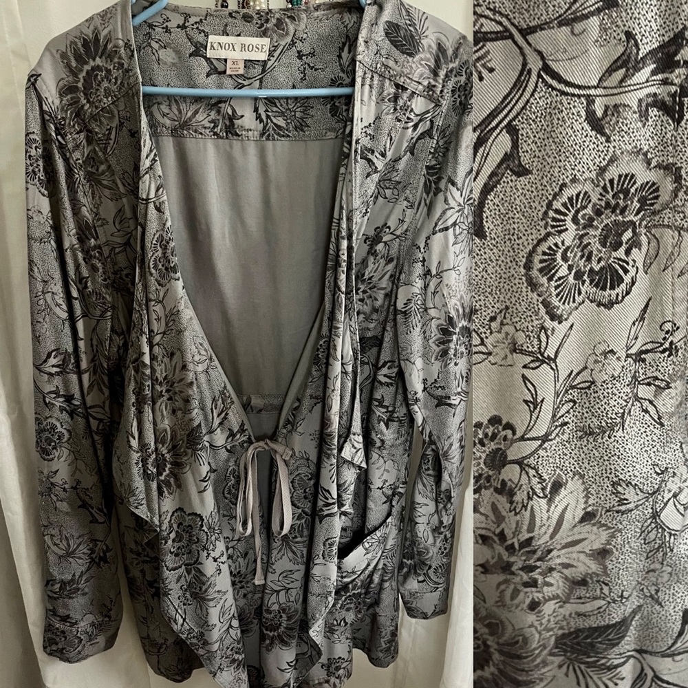 Flows Lightweight Cardigan Jacket w/ Pockets